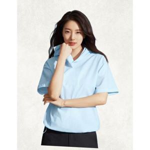 매장정품 K2 시원서커 DRY ICE 우븐 반팔 후디 W_ICE LIGHT BLUE KWM252567I 174724