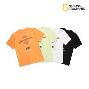 [롯데백화점]내셔널지오그래픽 옐로우스톤 슬로건 FRONT & BACK 아트웍 H/TEE N232UTS090