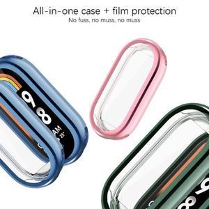 Xiaomi Mi Band 8 9 용 보호 케이스 커버 민감한 터치 컨트롤이있는 화면 보호기 소프트 TPU Miband 8 9 액
