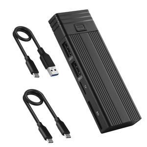 듀얼프로토콜 HUB SSD 리더기 CFAST 블랙 카드리더기 노트북 변환기 어댑터
