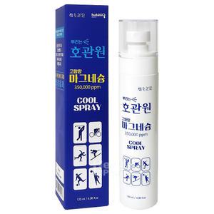 호관원 마그네슘 스프레이 120ml /고함량 미세펌프 쿨스프레이