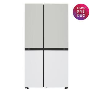 [가전구독/렌탈] LG 디오스 베이직 양문형 냉장고 S634MGW12Q