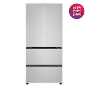 LG 디오스 오브제컬렉션 김치톡톡 Fit & Max 4도어 480L Z484SVV123S
