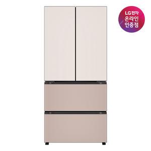 LG 디오스 오브제컬렉션 김치톡톡 Fit & Max 4도어 480L Z484GGA123S
