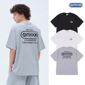 [아웃도어프로덕츠] OVERFIT BACK LOGO T-SHIRT (3COLORS)