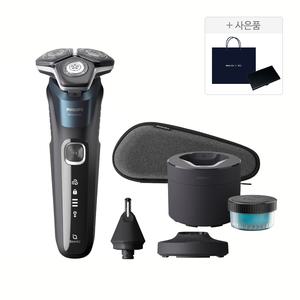 [명함케이스 증 정] PHILIPS 필립스 SkinIQ 5000 시리즈 전기면도기 S5889/71 일렉트릭 블루
