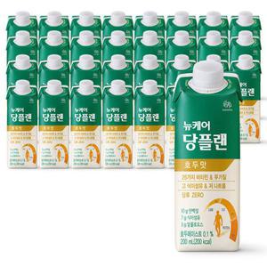 대상 뉴케어 당플랜 호두맛 200ml X 30팩 완전균형 영양식 당뇨환자용