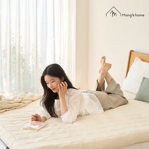 몽스홈 푹신탄탄 12존 매트리스 바닥 원룸 자취 침대 수면매트 토퍼