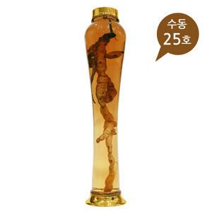 용천자연유리 수동 25호-1박스(6개)/담금주병/인삼주병/술병/과일주병/매실주/담금주/용천유리/25호
