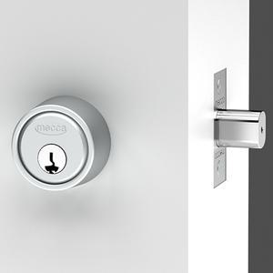 A-155 데드볼트 90mm 현관문 샷시문 잠금장치 열쇠