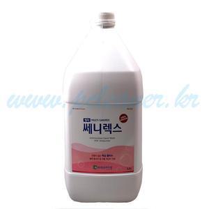 피크리너_잔향이없는 물비누 손세정제_쎄니렉스_3.8L