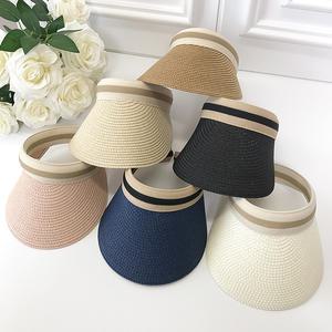 아이랑 맘커플 썬캡 (6color) 커플 바캉스 밀짚모자 라피아 자외선차단 페미닌