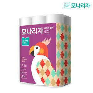 모나리자 자연이좋은 3겹 30M 30롤
