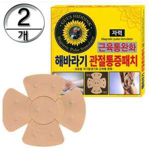 히딩크 해바라기 관절통증패치 4매입X2개/히딩크/관절/무릎/어깨/통증/패치/파스/근육통완화