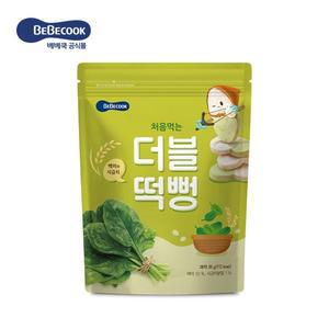 [베베쿡]처음먹는 더블떡뻥 백미와 시금치 1개(30g)