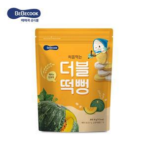 [베베쿡]처음먹는 더블떡뻥 백미와 단호박 1개(30g)