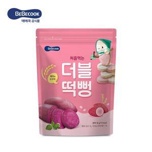 [베베쿡]처음먹는 더블떡뻥 백미와 고구마 1개(30g)