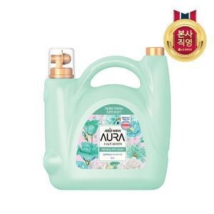 [엘지생활건강]샤프란 아우라 5.5L 대용량 섬유유연제 스모키머스크
