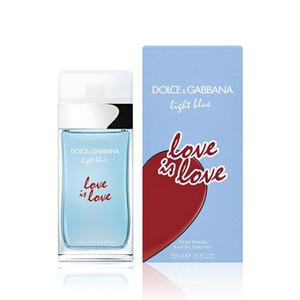 [돌체앤가바나] 라이트 블루 러브 이즈 러브 뿌르 팜므 오 드 뚜왈렛 EDT 50ml