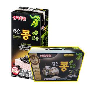 삼육두유 검은콩 칼슘두유 190mlx24팩(선물용박스)