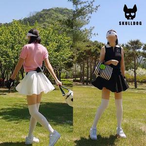 골프스커트 여성 체형커버 플레어 후레아 큐롯 주름 치마 치마바지 속바지포함
