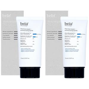 빌리프 더 트루 크림 모이스춰라이징 밤 75ml + 75ml 민감성 속건조수분크림