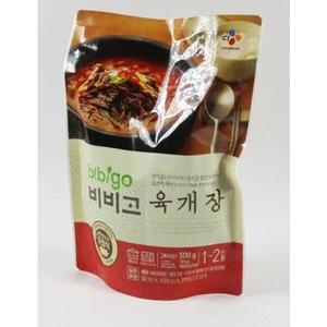 CJ제일제당 비비고 육개장 500g 8개