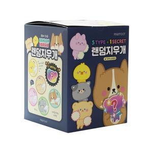 핑크풋 칭찬선물 쪼꼬미 랜덤 동물 지우개 뽑기(60개입)