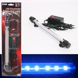아마존 LED수중등 2W(대) 블루 27cm 수족관조명