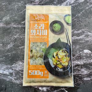 우렁각시 고래미 소라와사비 500g