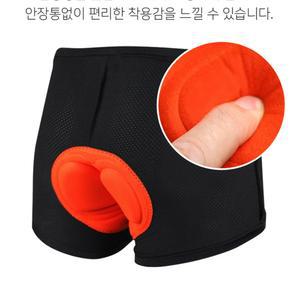 여자자전거바지 쿠션 빕숏 속바지 엉덩이 보호 싸이클 팬티