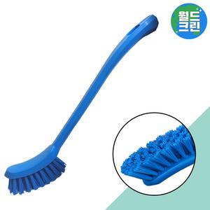 월드크린 틈새브러쉬 블루 찌든 때 창틀 줄눈 화장실 욕실 틈새 바닥 청소 솔
