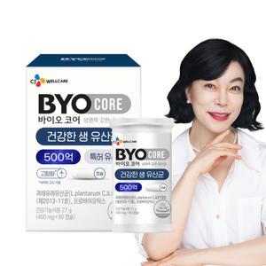 CJ바이오코어 건강한 생유산균 500억, 1개월분, 60캡슐, 1개