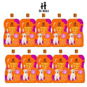 [친절한도그씨]닥터할리 펫밀크 200ml 10팩 강아지 성견용