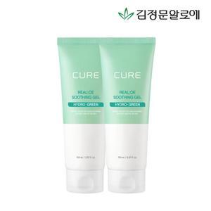 [김정문알로에] 큐어 리알로에 수딩젤 150ml 2개
