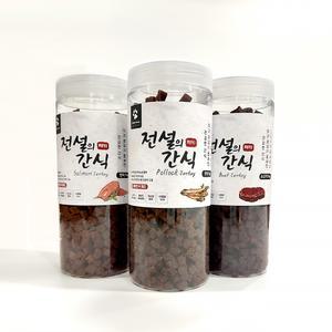 전설의간식 1kg 대용량 강아지간식