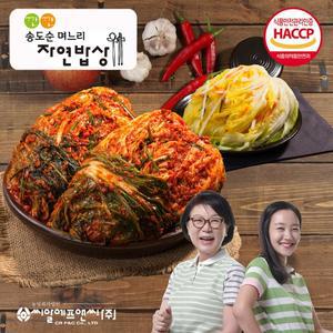 [깐깐 송도순 며느리 자연밥상]깐깐 송도순 포기김치 5kg+백김치3kg
