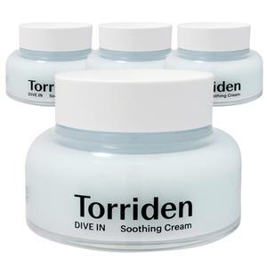 토리든 다이브인 저분자 히알루론산 수딩크림 수분크림 100ml 4개
