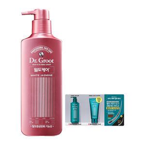닥터그루트 밀도케어 화이트자스민 샴푸, 400ml, 1개 + 증정(체험세트 바질, 샴푸, 8ml, 1개 + 트리트먼트 8ml, 1개)