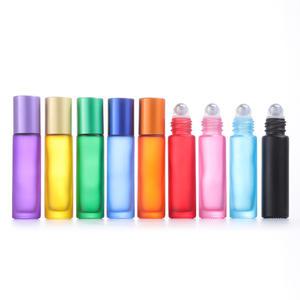 10ml 아로마 향수 오일 레인보우 롤온 향수 공병