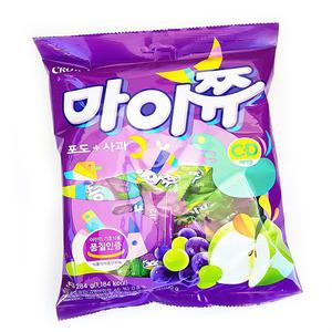 크라운 마이쮸 포도사과284g 3개