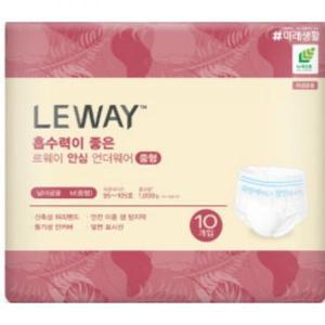 잘풀리는집 르웨이 안심 언더웨어 성인용 팬티형 기저귀 4팩