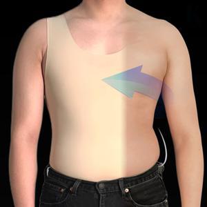 남자 보정속옷 뱃살보정속옷 민소매 니플패치 바디쉐이퍼 퍼펙트라인