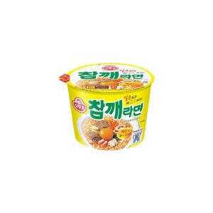 오뚜기 참깨라면 컵라면 용기 12개입