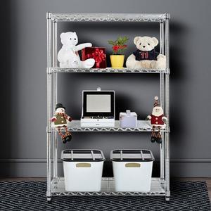 에이치플러스몰 450x900x1500 4단 국산 메탈랙 이동식선반 조립식앵글 철제선반 수납선반 벽선반