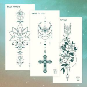 어스앤유 MEGA TATTOO 타투스티커 대형 3종