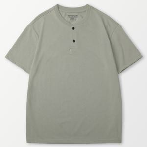 [플라스틱보틀보트]PBB HENRYNECK TEE (P22BTTS18) KHAKI