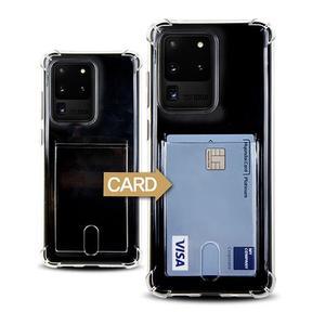 [RGP07PPT]갤럭시S21 SM G991N 솔젠 투명 카드 포켓