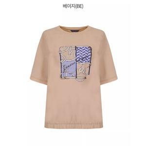 [롯데백화점]올리비아하슬러 원포인트프린트티셔츠 DMTS121