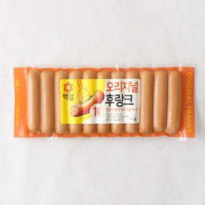 CJ 백설 오리지널 후랑크 소시지  460g